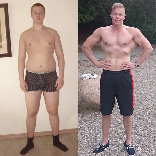 Incredible Body Transformation Oskar Faarkrog Oskar Faarkrog