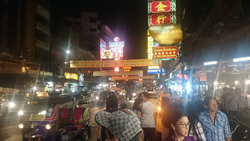 Tuk Tuk Taxi in Chinatown